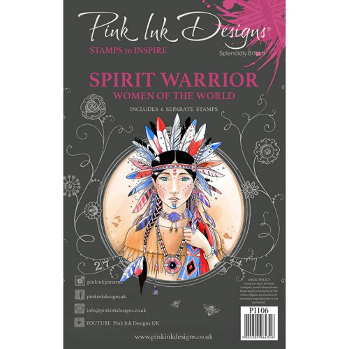 spirit warrior - Pink Ink Designs Clear Stamp Set PI106
